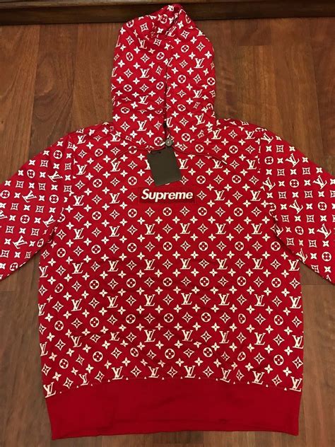 supreme jumper lv|real supreme hoodies.